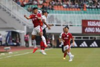 Garudayaksa fc vs Persekat, Stadion Pakansari Bogor, Sabtu (20/09). Foto : tuturwarta.com