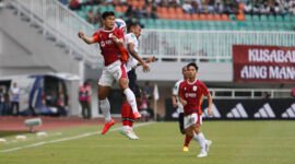 Garudayaksa fc vs Persekat, Stadion Pakansari Bogor, Sabtu (20/09). Foto : tuturwarta.com