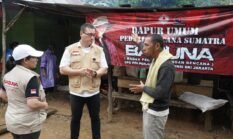 Bantu Warga Terdampak Bencana di Sumatera, Hardiyanto Kenneth dan Baguna PDI Perjuangan Bangun Dapur Umum