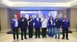 Ketum PB POSSI Komjen Pol. Makhruzi Rahman, S.IK., M.H., M.Tr.Opsla bersama membuka rakernas perdana (Foto : Ist)