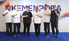 Sambangi Menpora RI, KONI Pusat Laporkan Perkembangan Pelaksanaan PON XII NTT-NTB