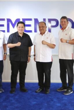 Sambangi Menpora RI, KONI Pusat Laporkan Perkembangan Pelaksanaan PON XII NTT-NTB