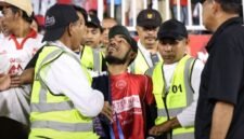 Official Malut United lakukan intimidasi kepada awak media (Foto : Halmaherapost)