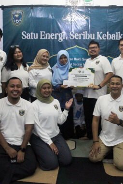 Geothermal Soccer Indonesia Tebar Kebaikan di Ramadhan