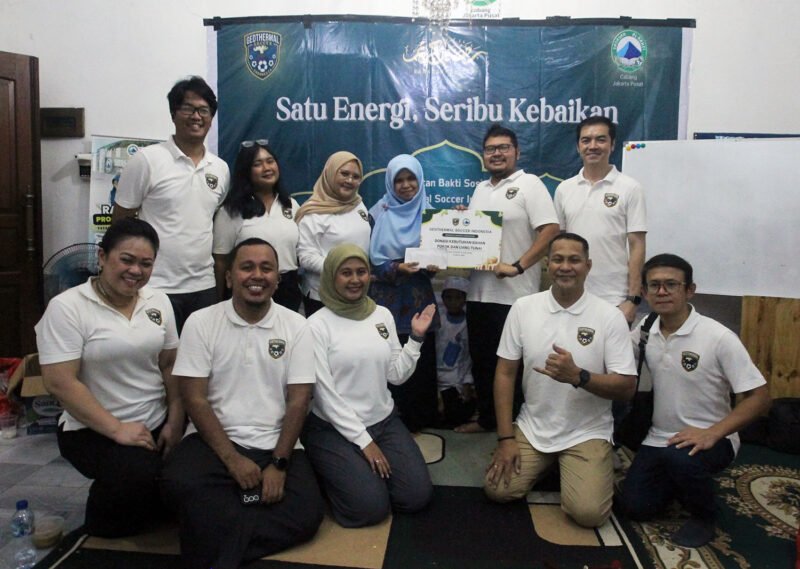 Geothermal Soccer Indonesia (GSI) menggelar kegiatan bakti sosial pada Bulan Suci Ramadhan dengan tagline 