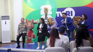 TVRI Bersama Polri Siap Kawal Nobar Piala Dunia di Seluruh Indonesia