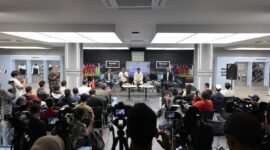 Ketua Badan Tim Nasional (BTN), Sumardji dalam forum diskusi Water Break yang digelar PSSI Pers di N Brand Experience Center, SCBD, Jakarta, Jumat (3/7/2026). Foto : PSSI Pers